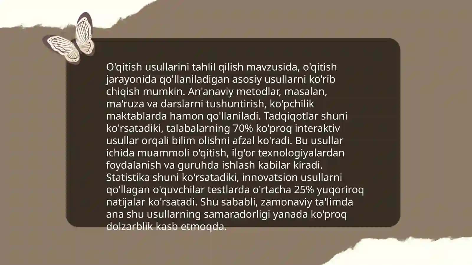 Ta'lim jarayonini rejalashtirish 4