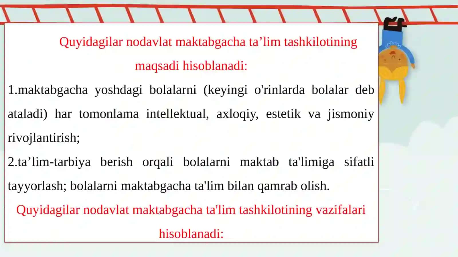 Nodavlat maktabgacha ta'lim tashkilot tashkil qilish 4