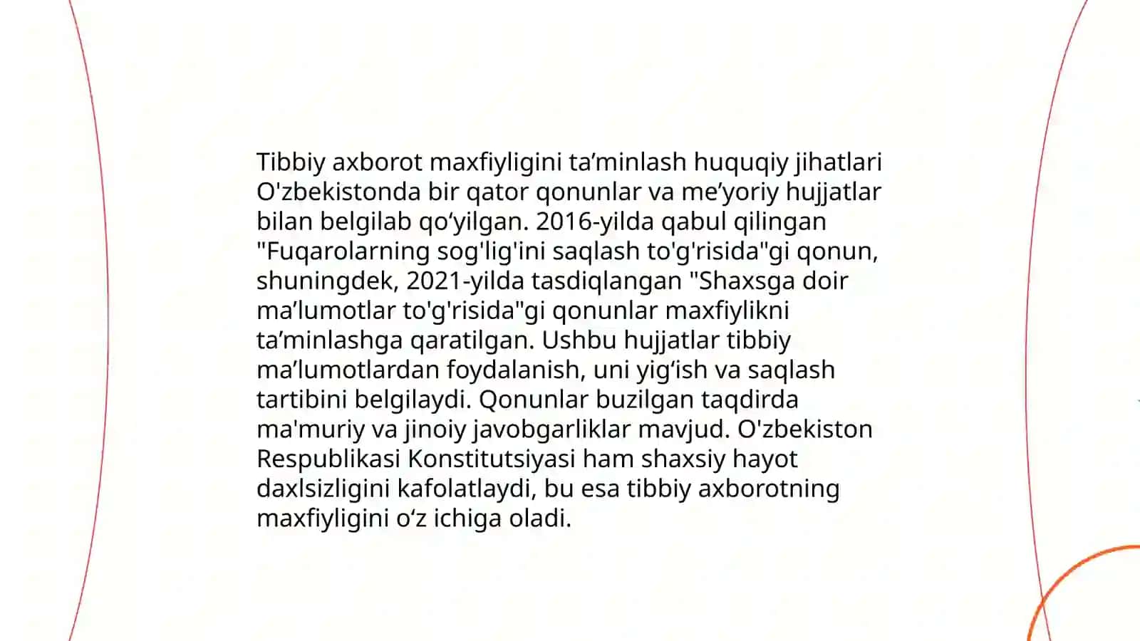Bemor jismoniy va ruhiy yaxlitligining ahloqiy huquqiy muammolari 4