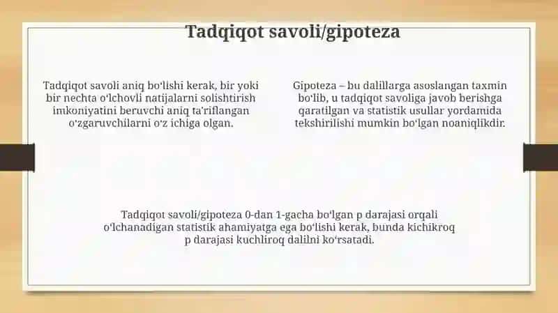 Matn tarkibi boʻyicha ilmiy ma'ruza tayyorlash 4