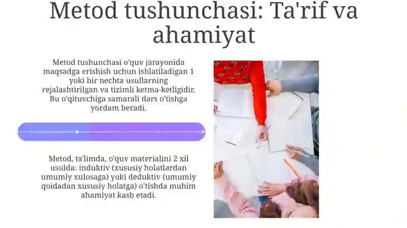 Boshlang'ich sinflarda usul tushunchasi 4