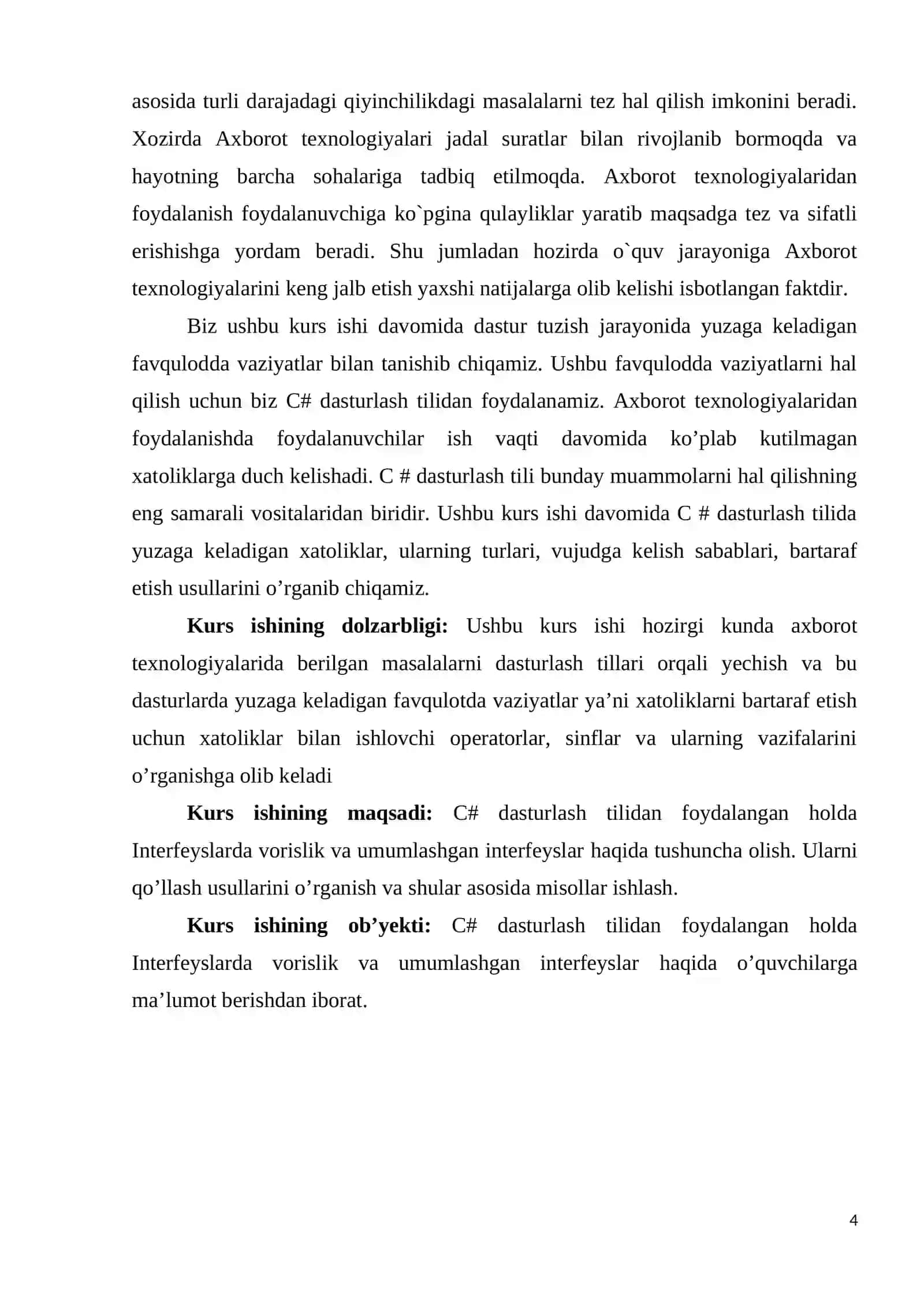 C# dasturlash tilida interfeyslarda vorislik va umumlashgan interfeyslar 4
