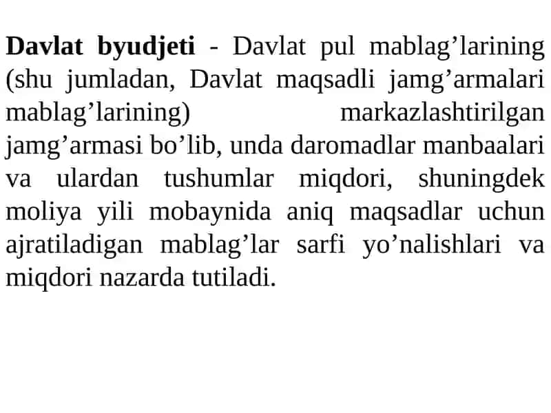 Byudjet hisobining predmeti, metodi va uslubiy asoslari 4