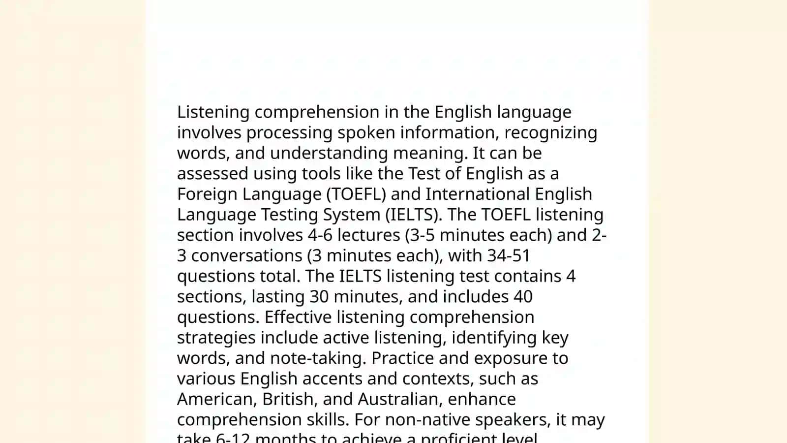 ELD Assessment 4