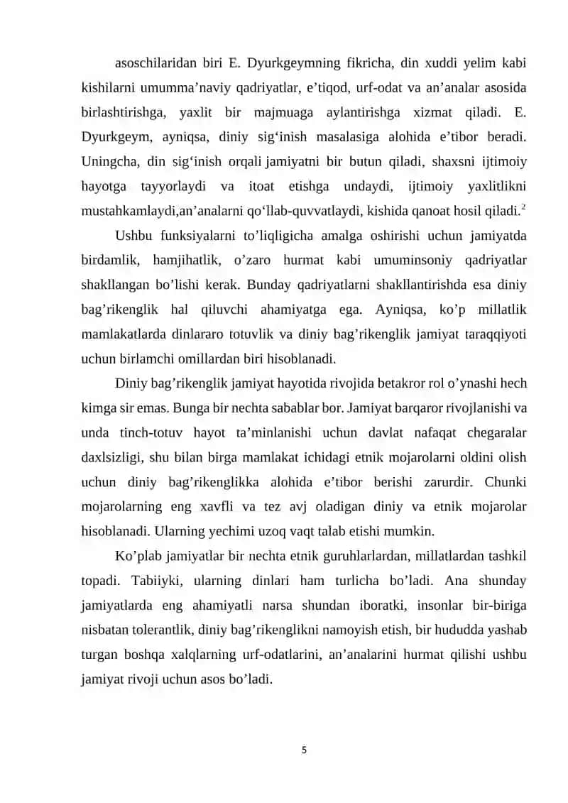 Diniy bag'rikenglik 4