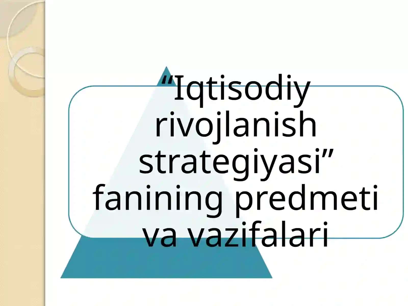 O'zbekistonning ijtimoii-iqtisodi rivojlanish strategiyasi 4