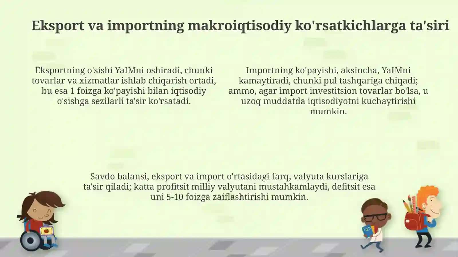 Eksport va import siyosati 4