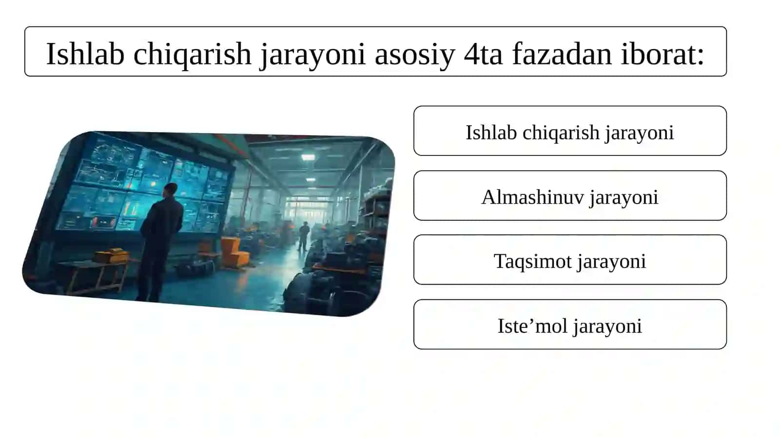 Iqtisodiyot va uning asosiy muammosi 4