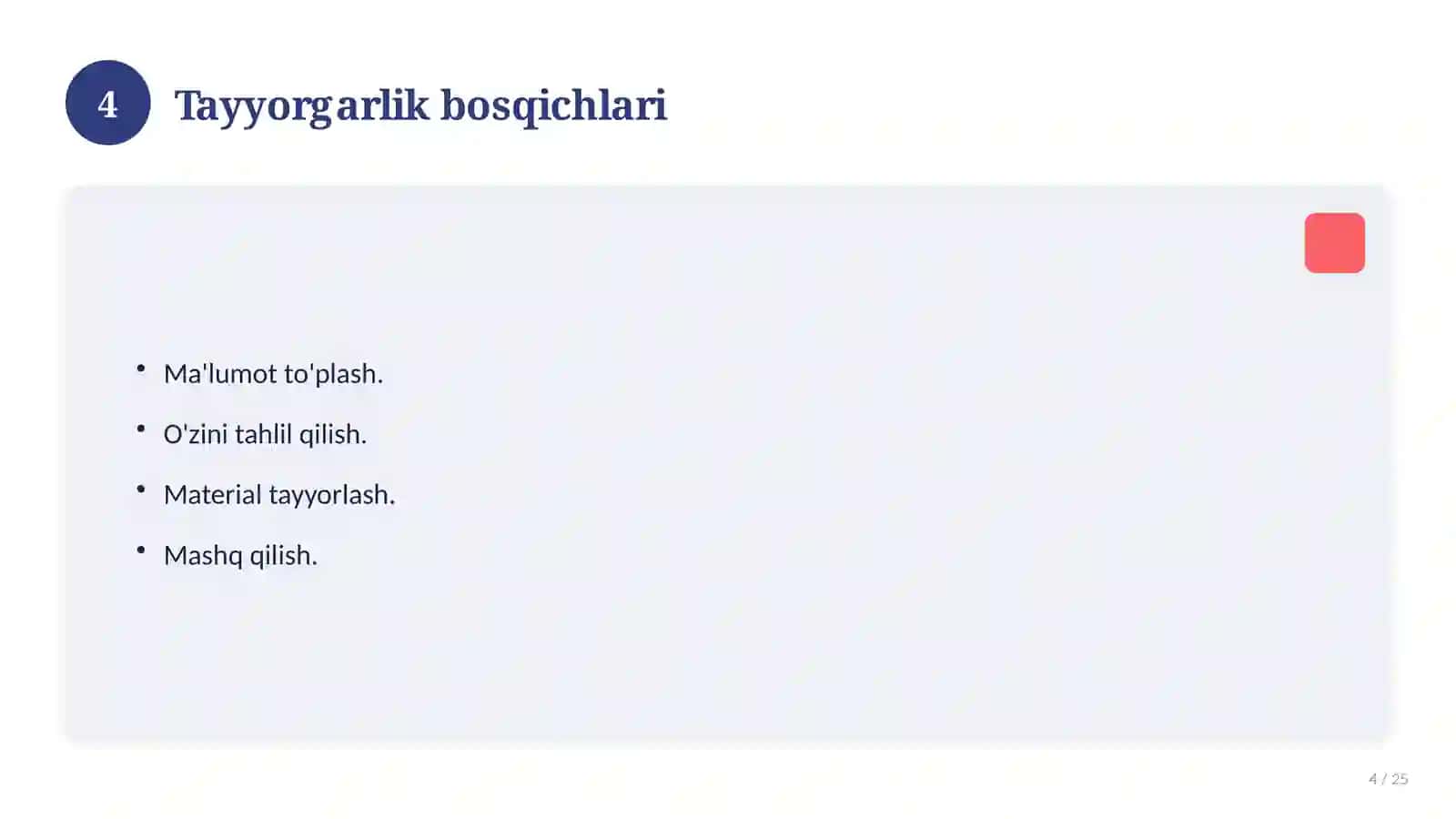 Maktab maslahatchisi: tayyorlov testlari va suhbat savollari — 2026 4