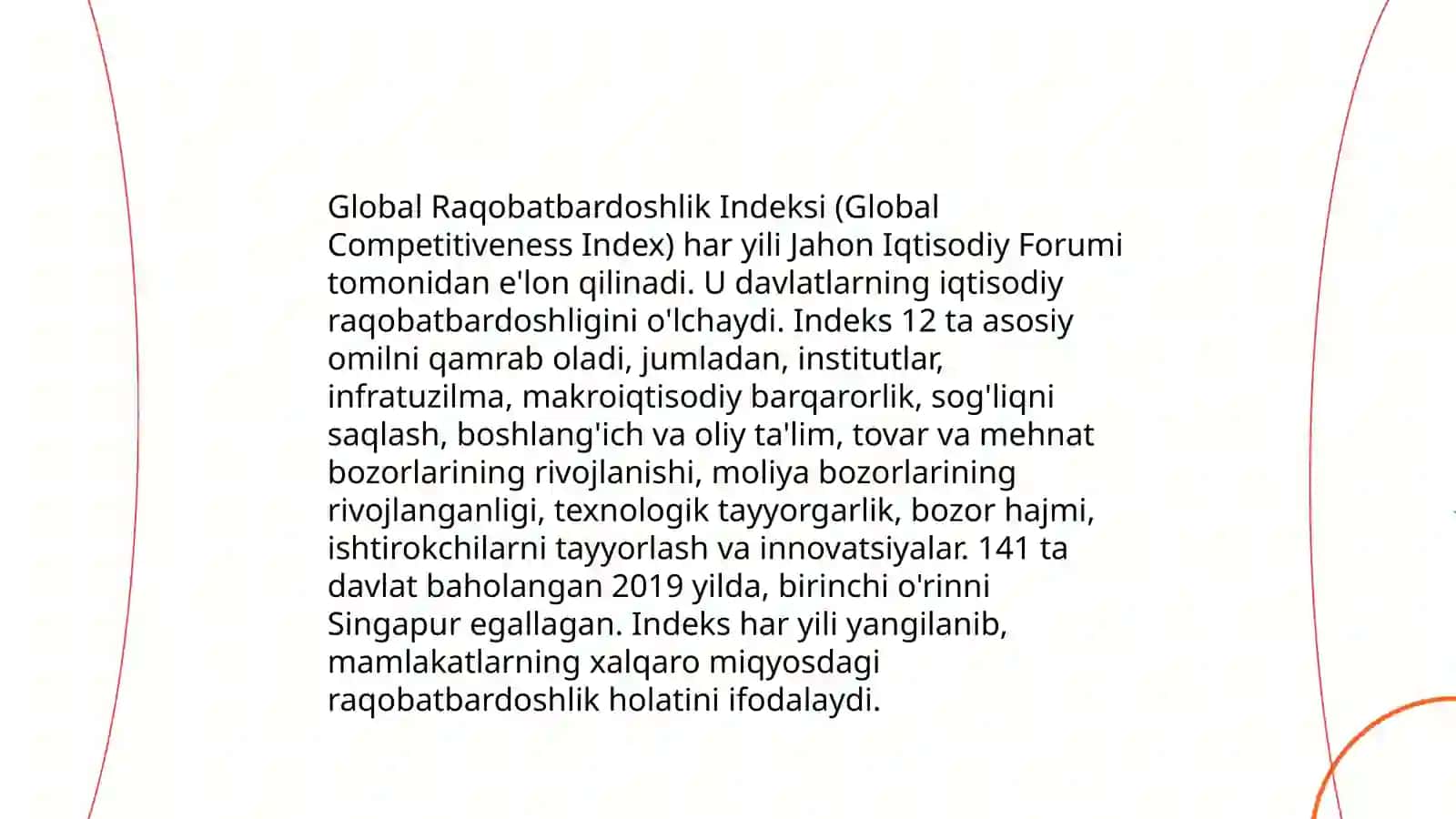 Oʻzbekiston Respublikasining xalqaro reyting va indekslaridagi órni va nufuzining ortib borishi 4