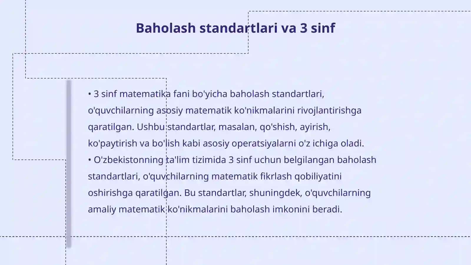 3 sinf matematika fani 4