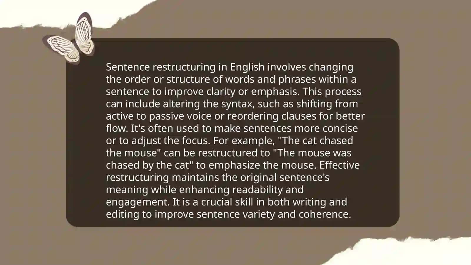 Paraphrasing techniques 4