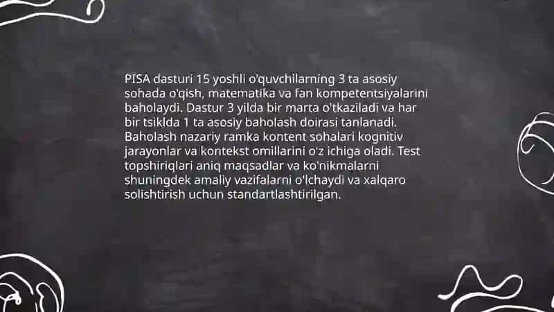 Xalqaro baholash dasturlari 4