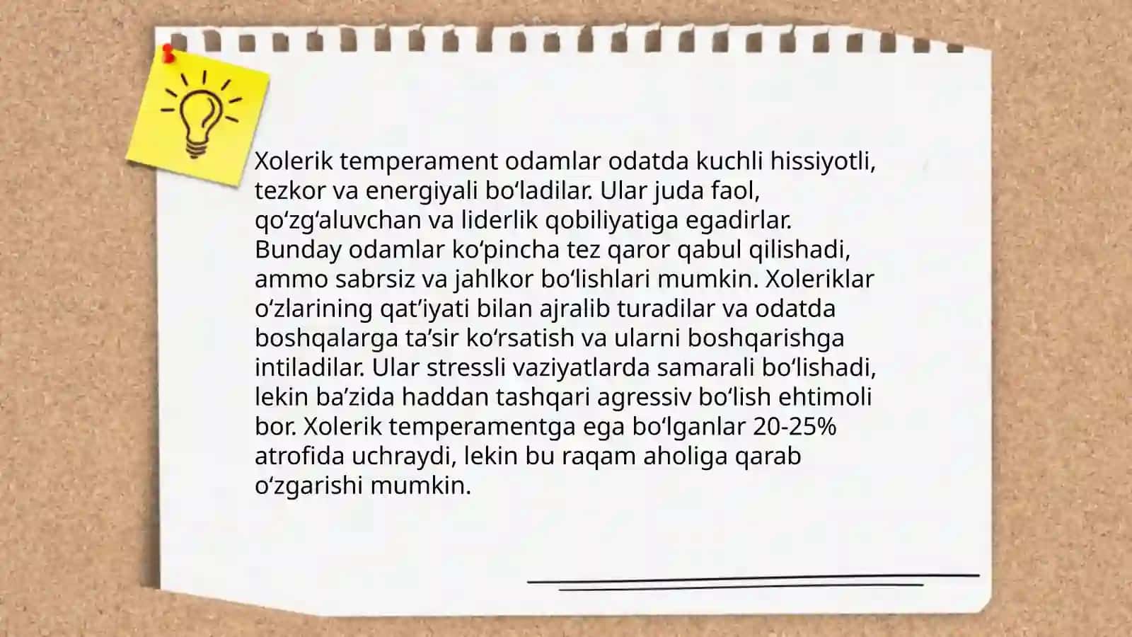 Shaxsning individual tiplari temperament xususiyatlari 4