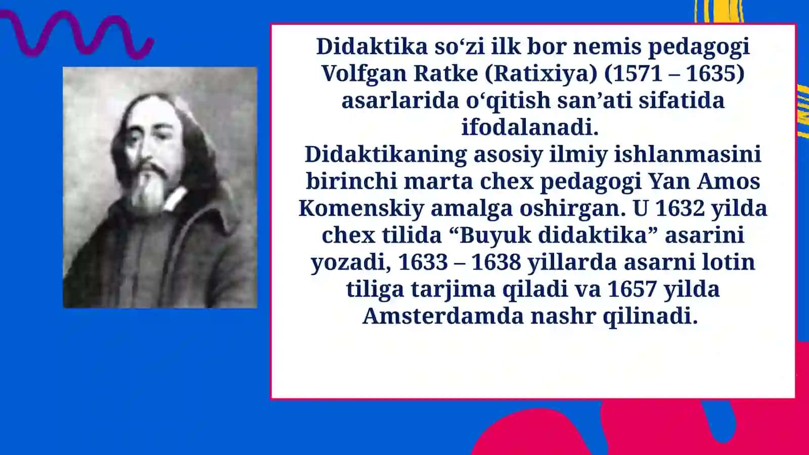 DIDAKTIKA - TA’LIM NAZARIYASI.PEDAGOGIK JARAYON. TAʻLIM TAMOYILLARI VA QOIDALARI 4