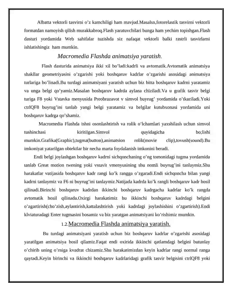 Macromedia Flash 8 dasturi 4