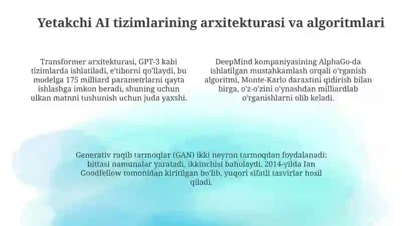 Qaysi AI tizimi eng kuchli va nima uchun 4