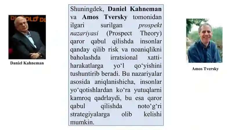 Boshqaruvda samarali qaror qabul qilishning psixologik jihatlari. 4