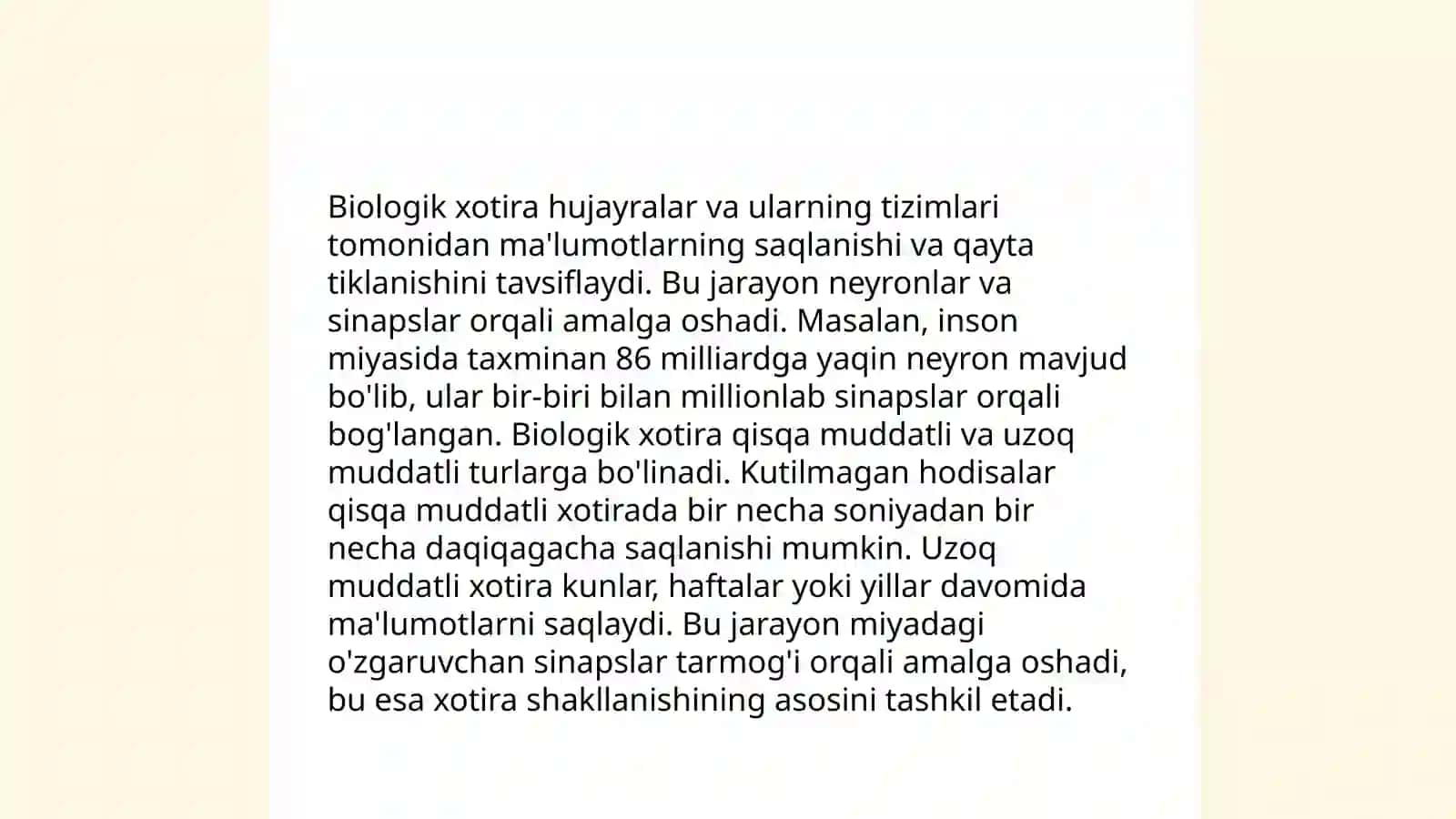 Xotira turlari 4