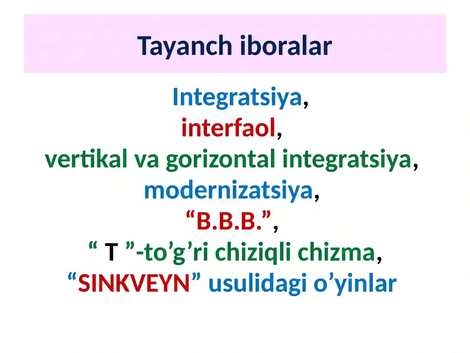 Tarix ta’limiga integratsion yondashishning pedagogik shart-sharoitlari 4