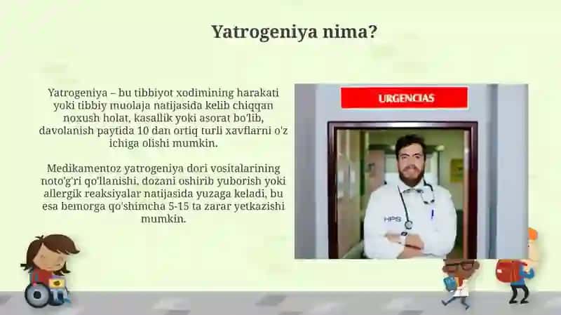 Yatrogeniya: Muammoning dolzarbligi 4