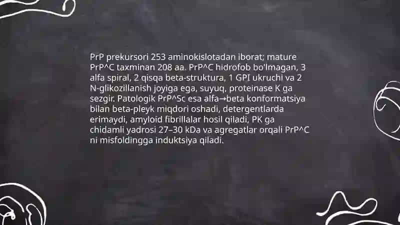 Prionlarni amaliyotda:ahamiyati. Apoptoz mexanizmlari 4