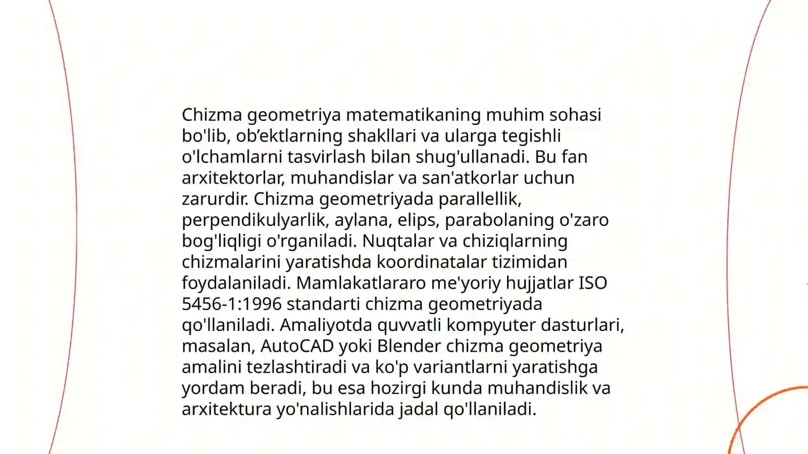 Muhandislik grafikasi va aftomatlashtirish 4