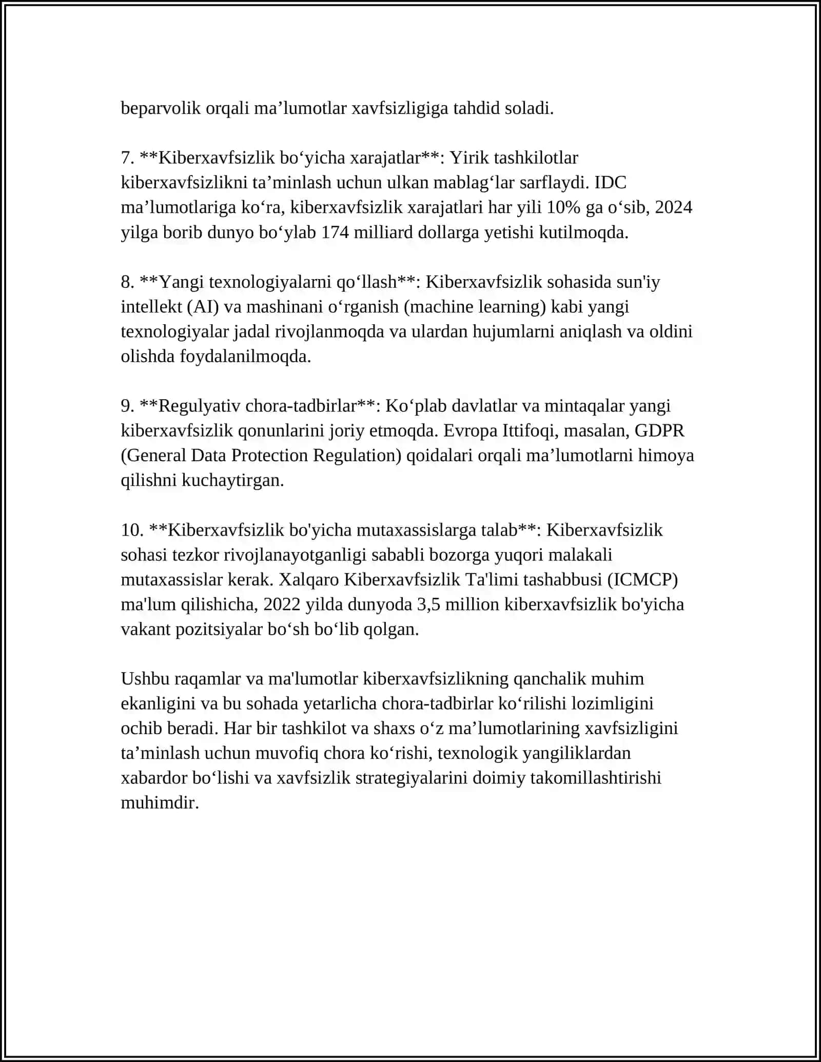IJTIMOIY TARMOQLARDA AXBOROT XURUJLARI VA TAHDIDLAR 4