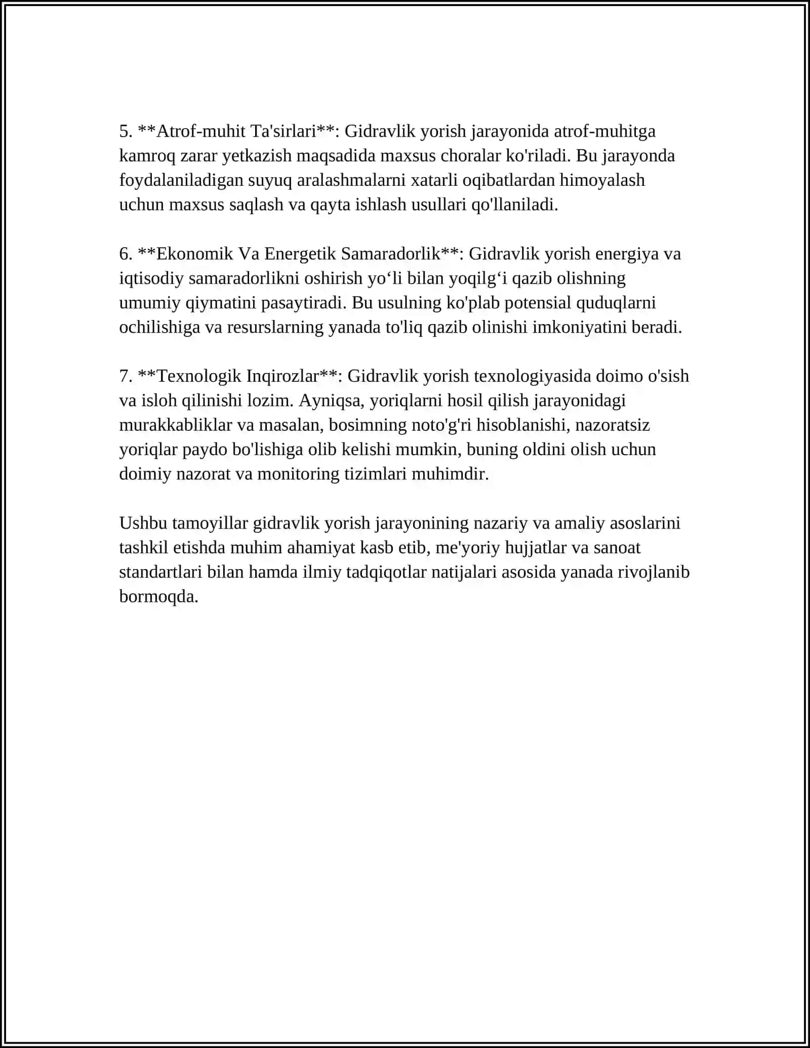QATLAMLARNI GIDRAVLIK YORISH 4