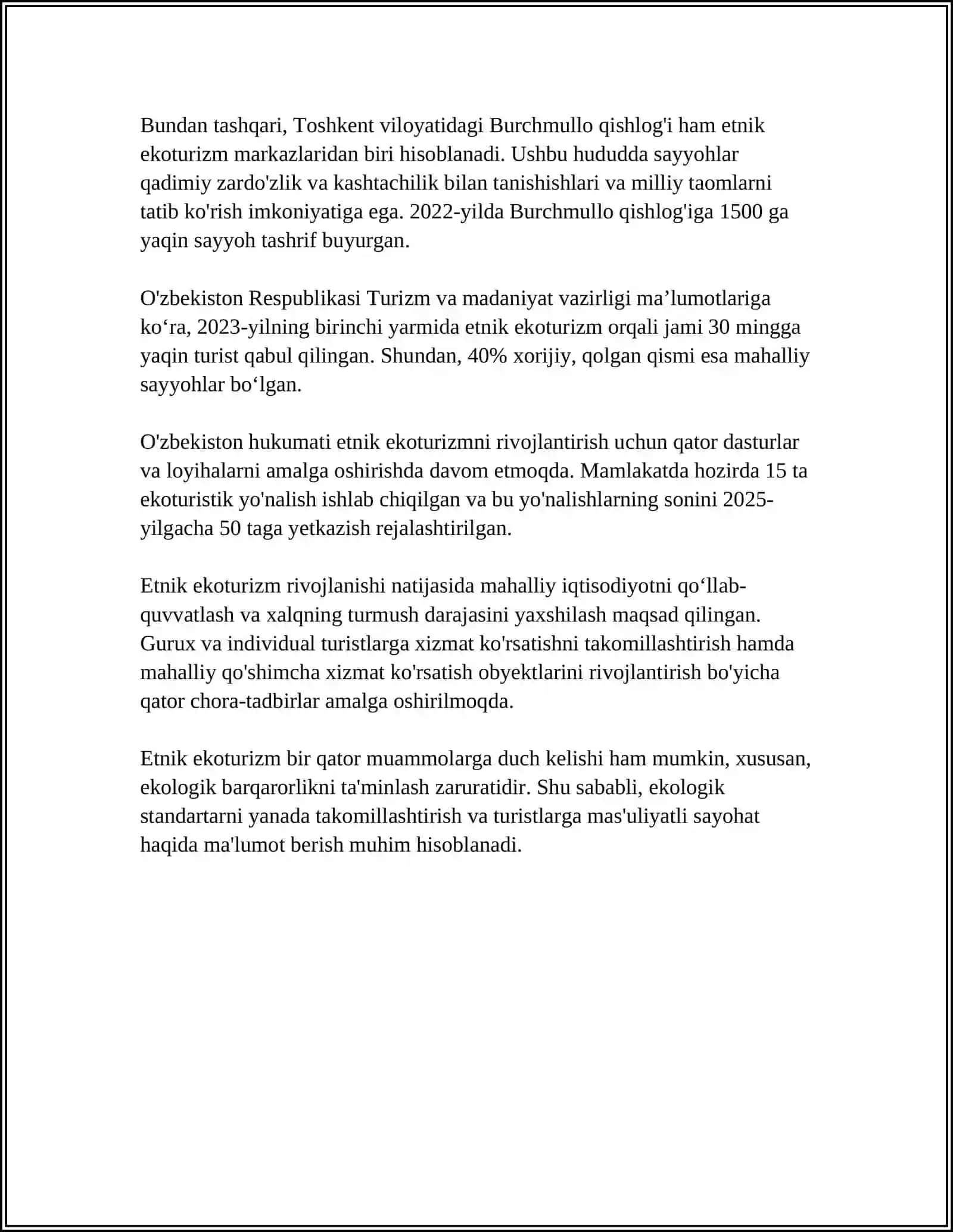 Etnik Ekoturizm 4