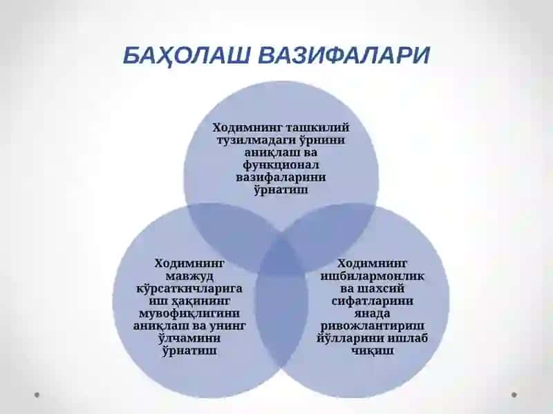 Инсон Ресурслари Фаолиятини Баҳолаш 4