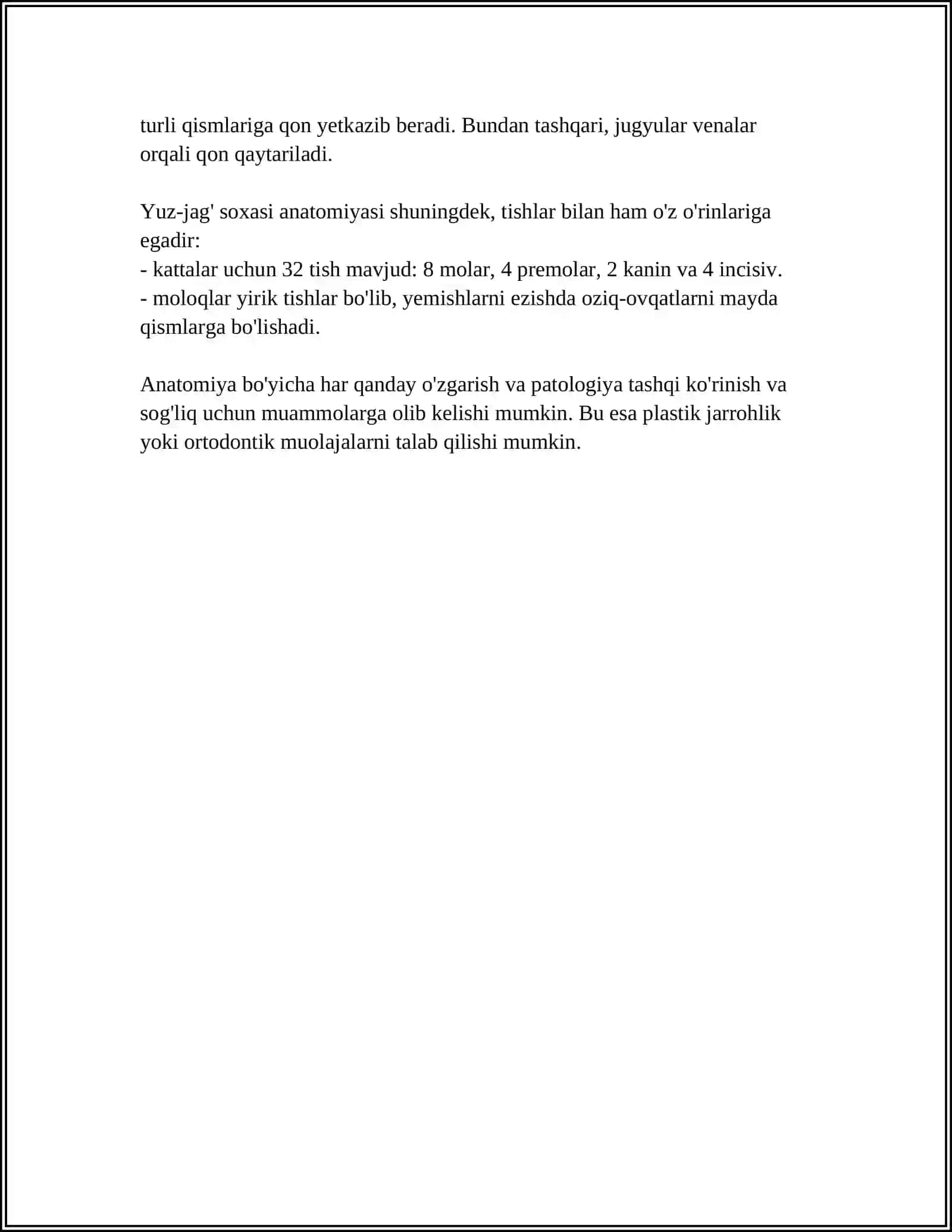 YUZ-JAGʻ SOXASI ABSSES FLEGMONALAR.ODONTAGEN SEBSIS 4