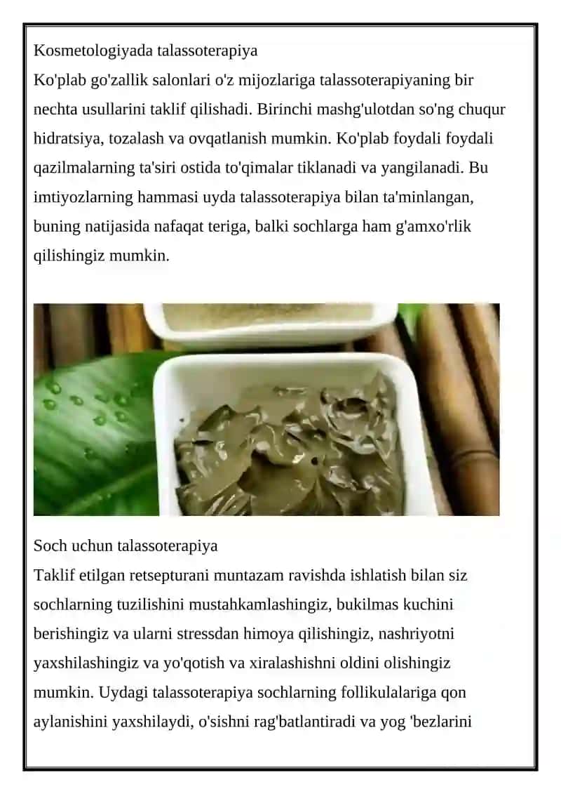 Talassoterapiya 4