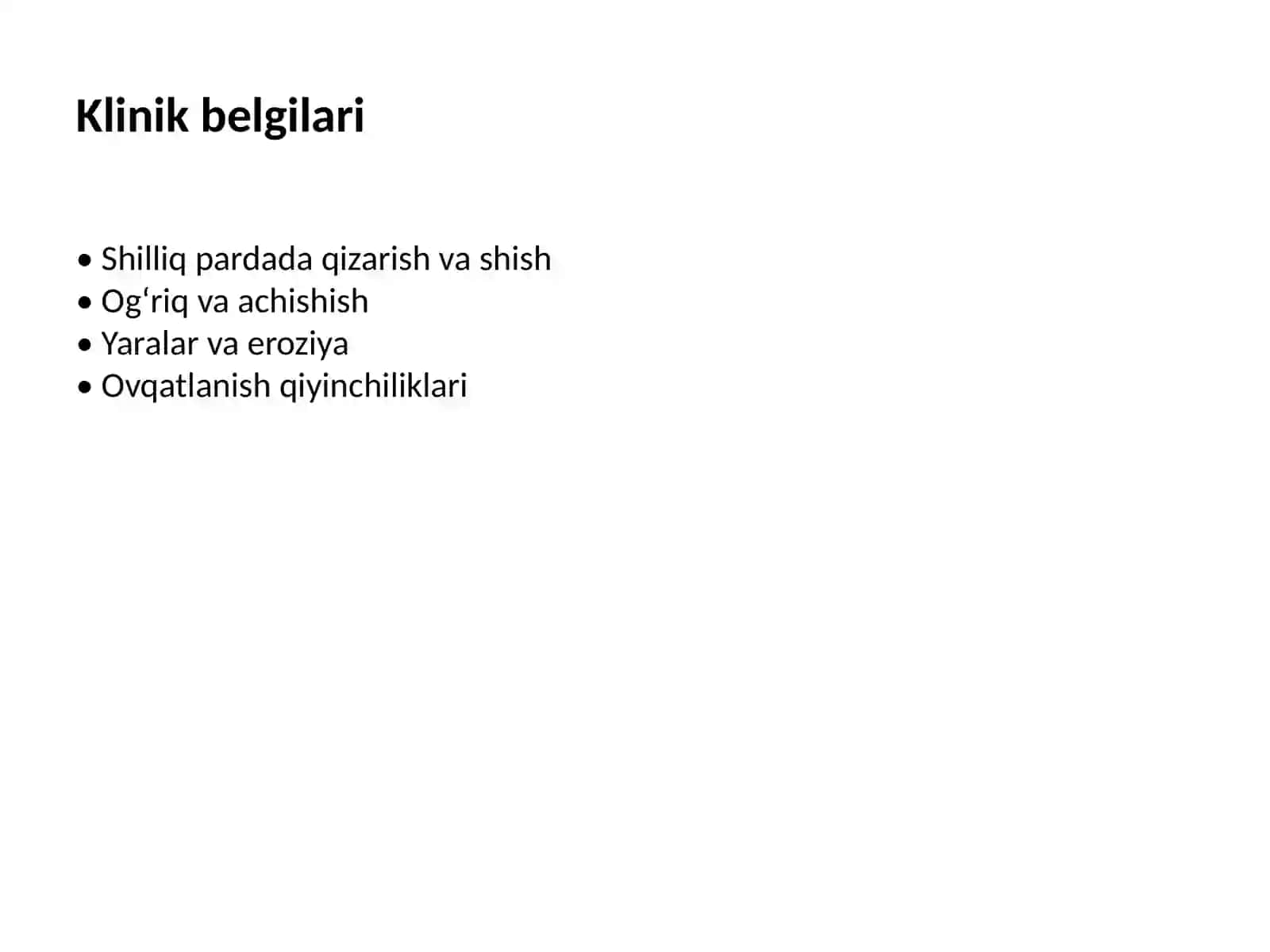 Bolalarda og‘iz shilliq pardasi yallig‘lanishi va lazer muolajalari 4