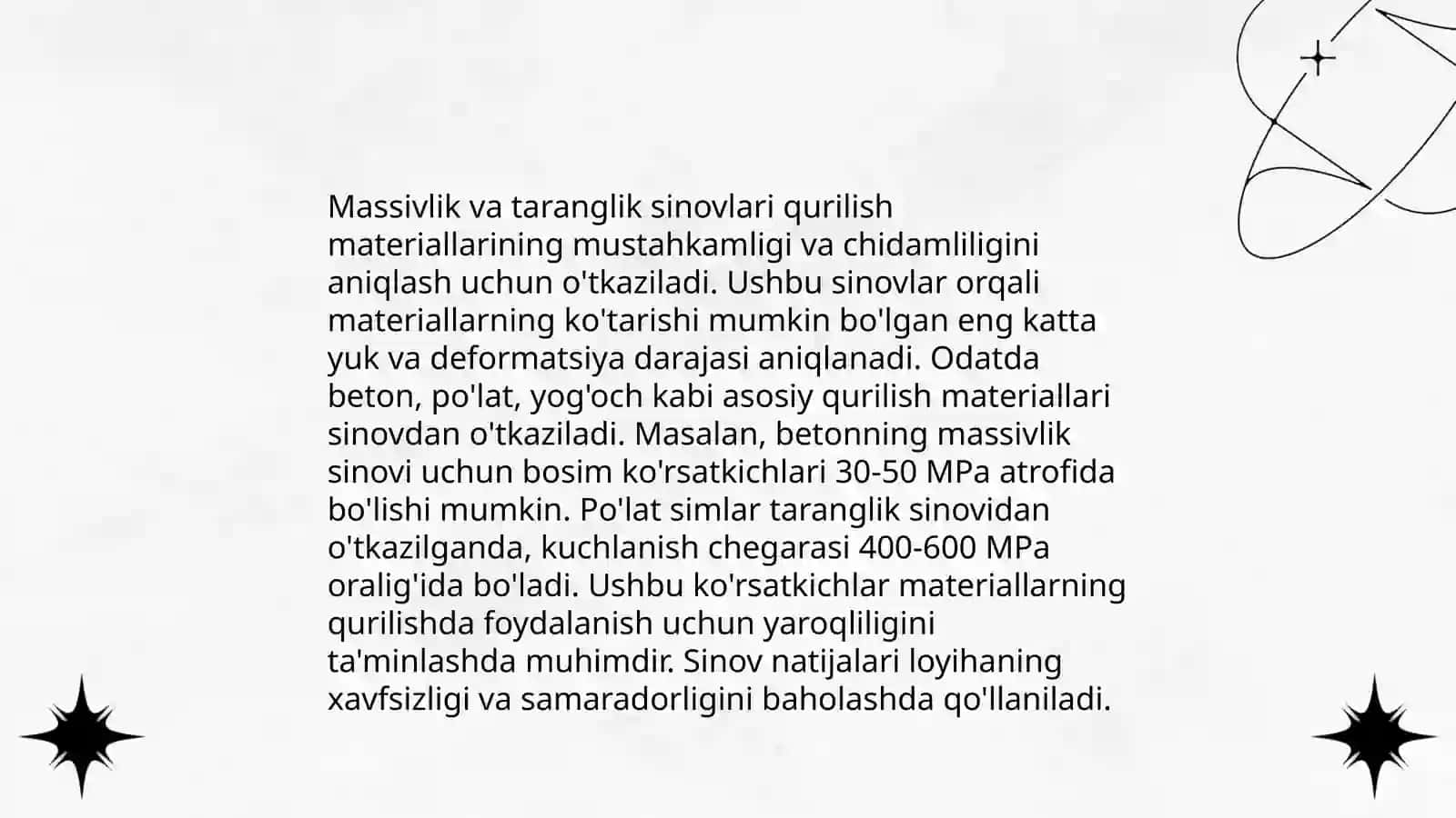 Pay va teri namunalarini mexanik xossalarini oʻrganish 4