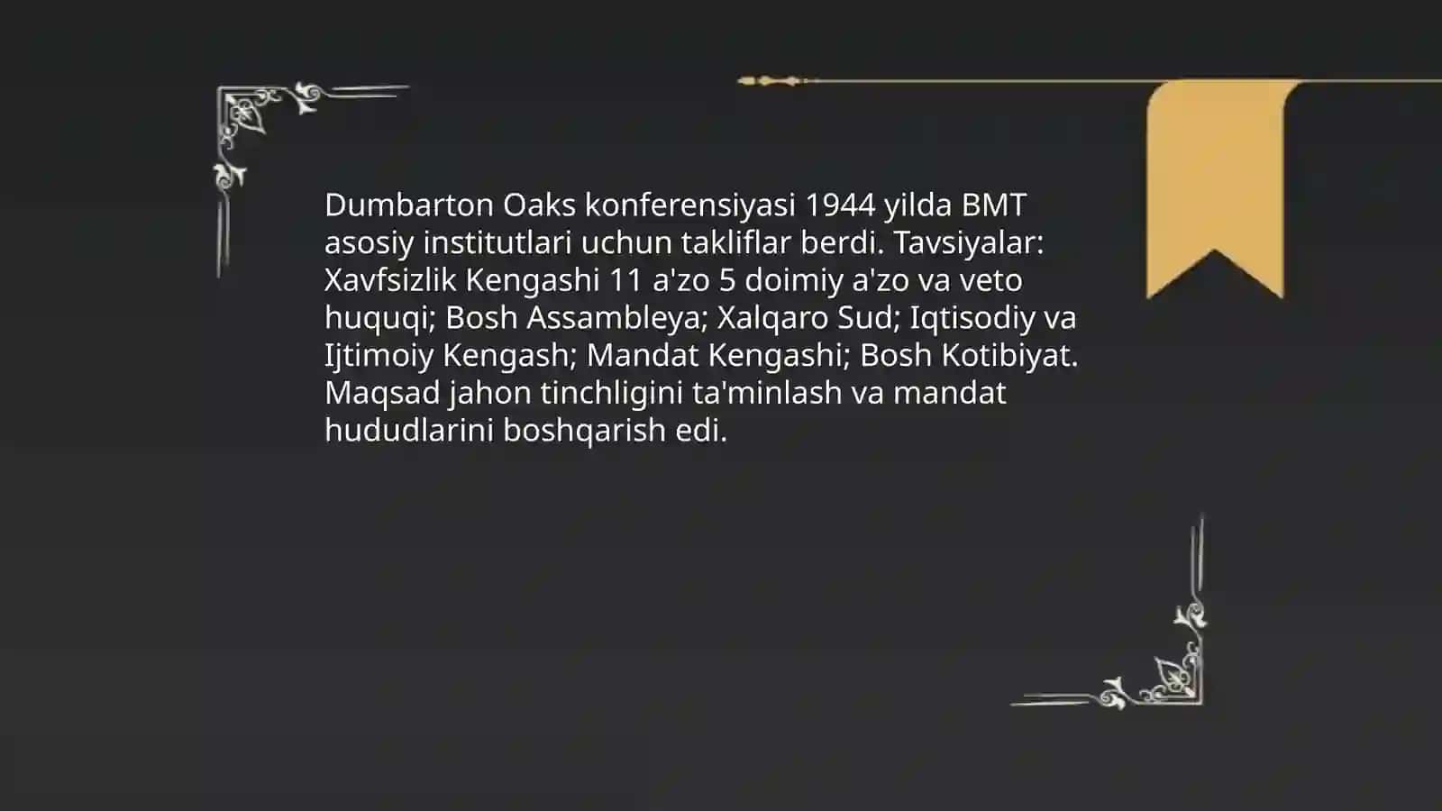 BMTni tashkil etish va asosiy organlari 4