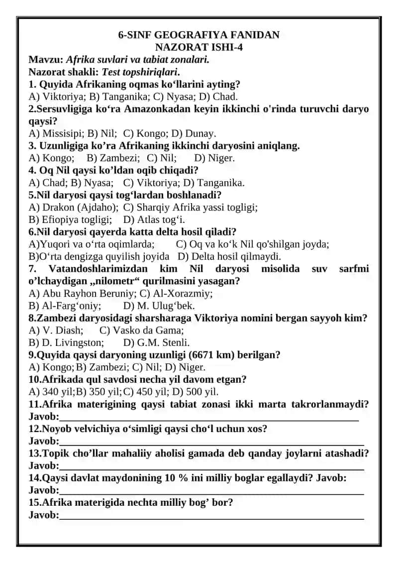 6-SINF GEOGRAFIYA FANIDAN NAZORAT ISHI-1 4