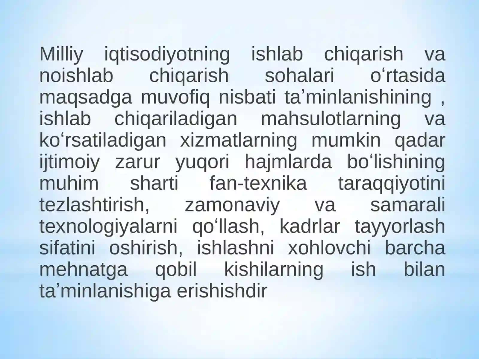 Milliy iqtisodiyot-ijtimoiy iqtisodiyotning shakllanishi va rivojlanishi 4