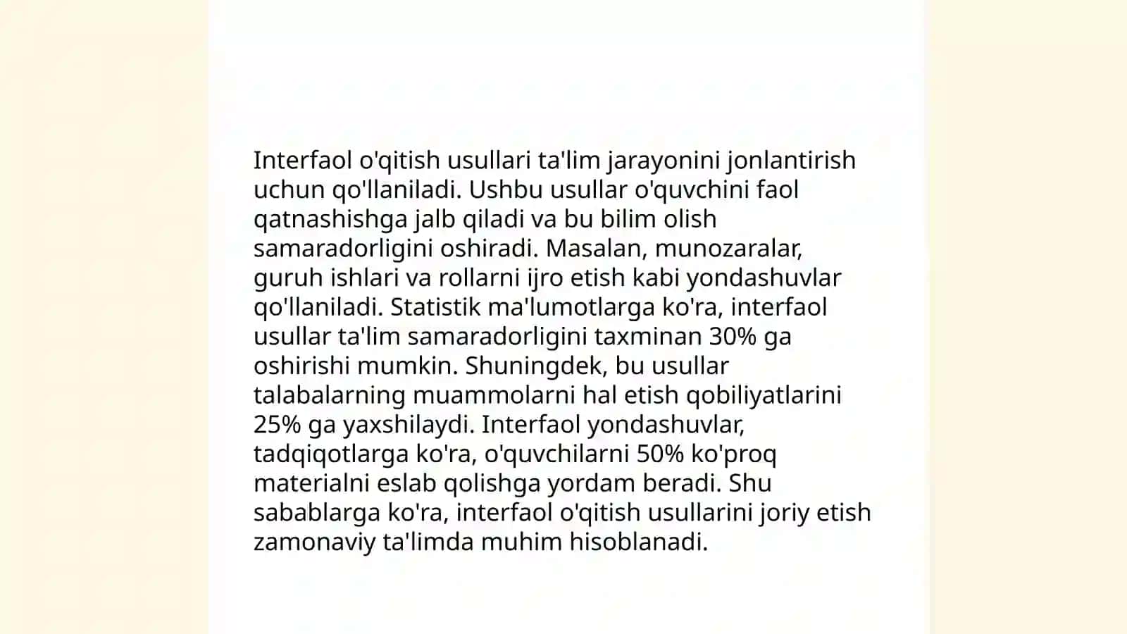 Boshlang'ich sinf o'qituvchisining innovatsion faoliyati 4