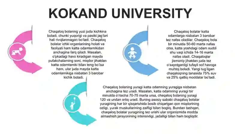 Chaqaloqlik va go’daklik davrining o’ziga xos xususiyatlari 4