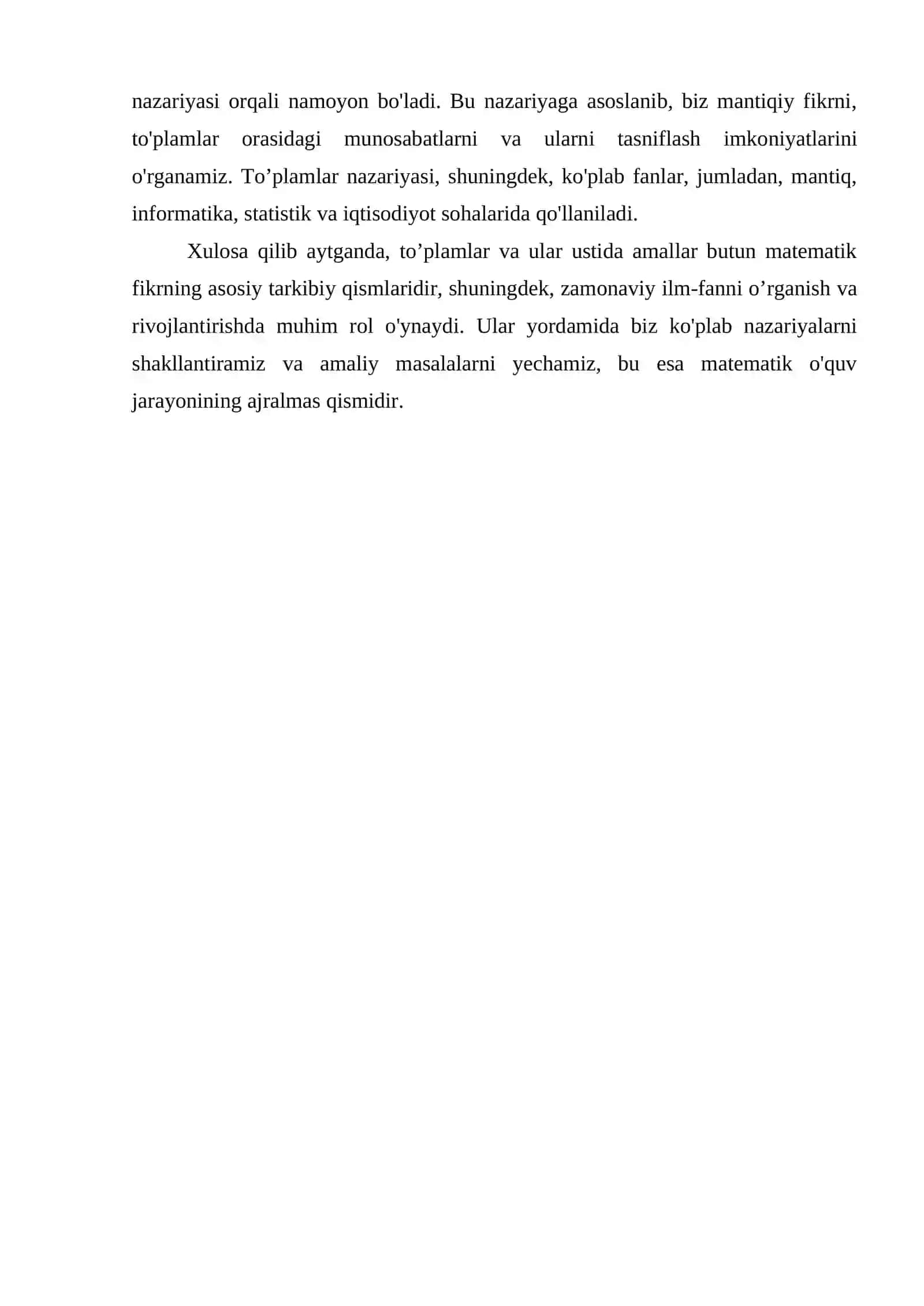 TO’PLAMLAR VA ULAR USTIDA AMALLAR 4