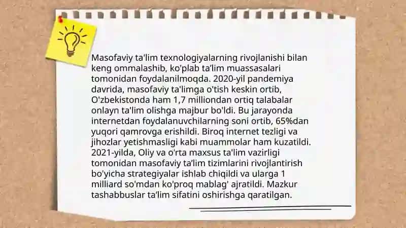 Anʼanaviy taʼlim shakli 4