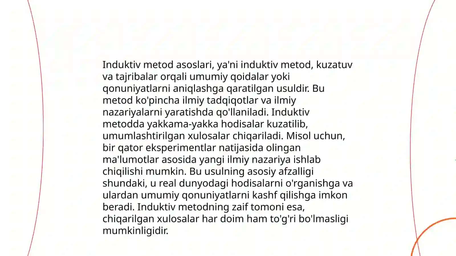 Deduktiv va induktiv metodlar 4