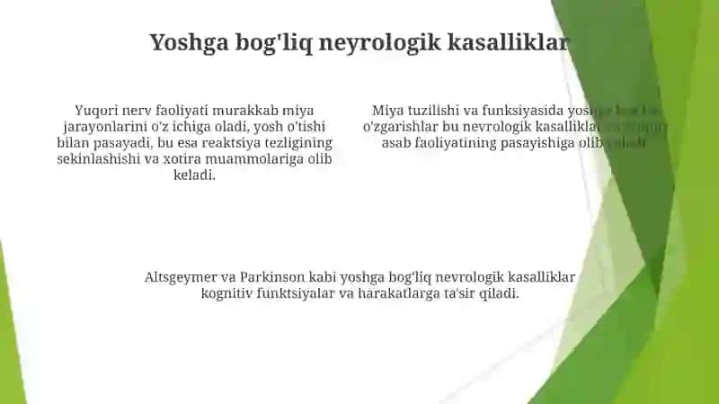 Yuqori Nerv Faoliyati 4