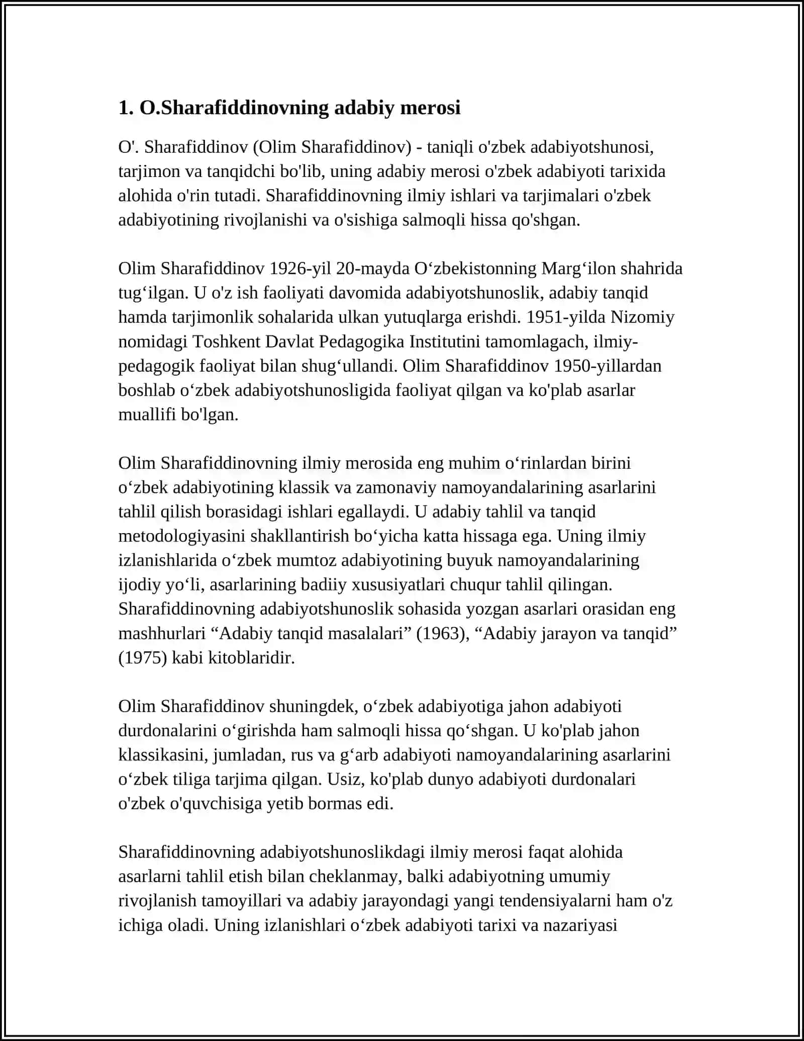 O.SHARAFIDDINOV ASARLARI 4