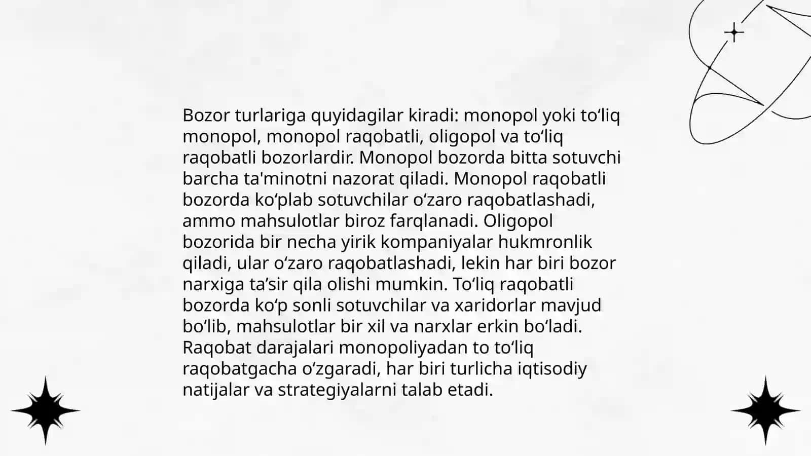 Raqobat va manapoliya 4