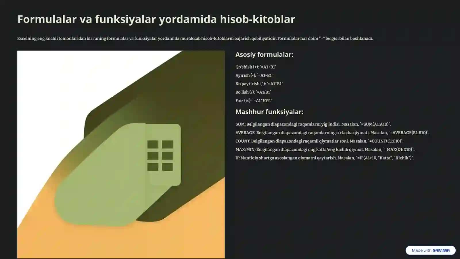 Microsoft Excel 4