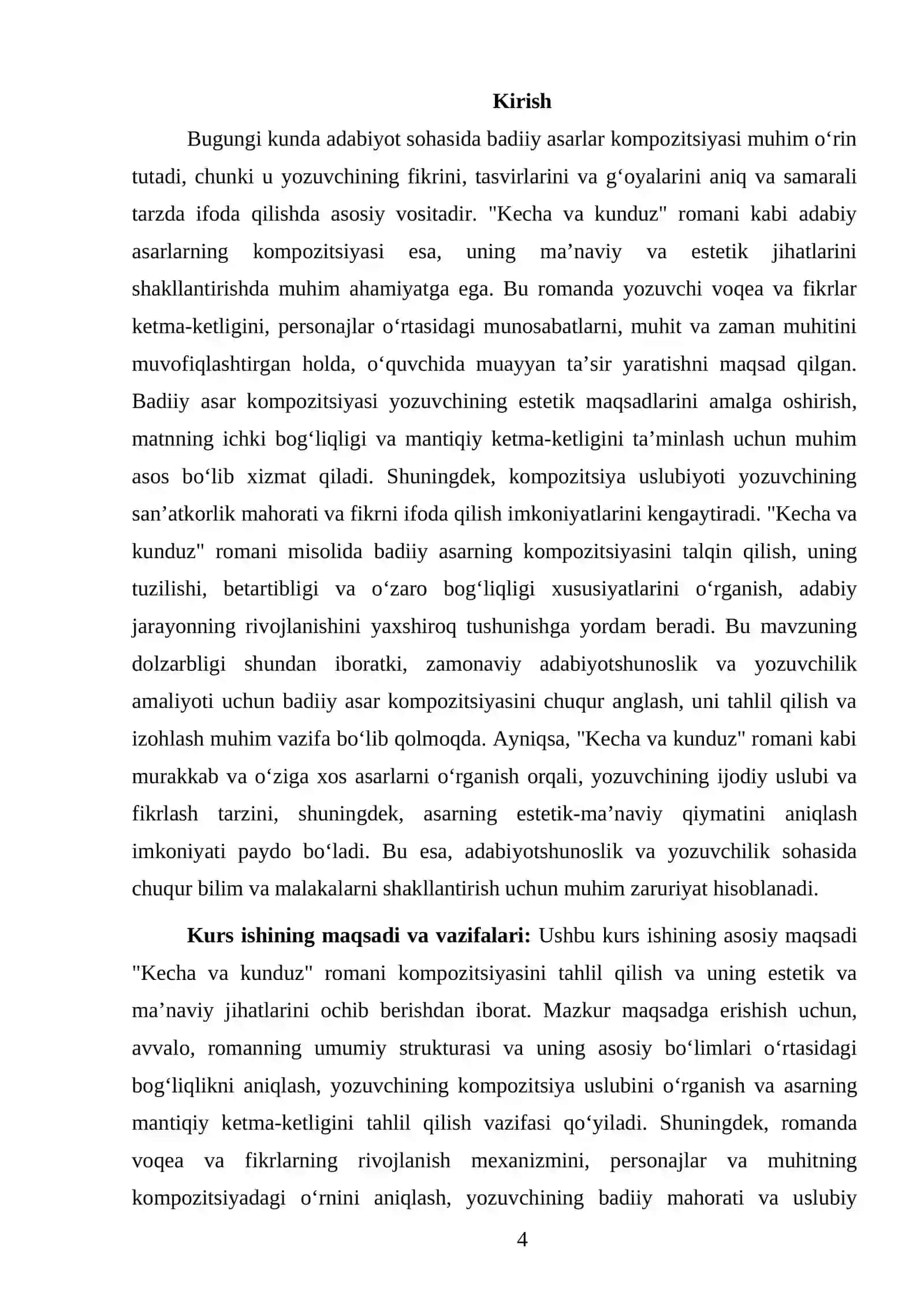 "Badiiy asar kompozitsiyasi" 4