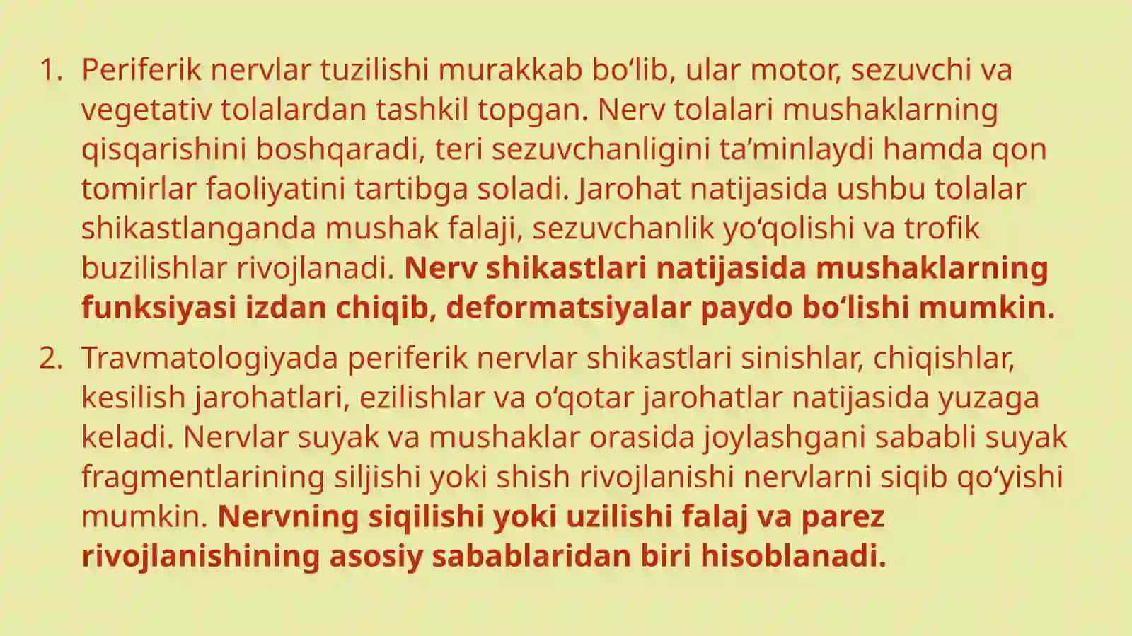 Qo‘l-oyoq periferik nervlar shikastlari, neyrogendeformatsiyalar va poliomiyelit 4