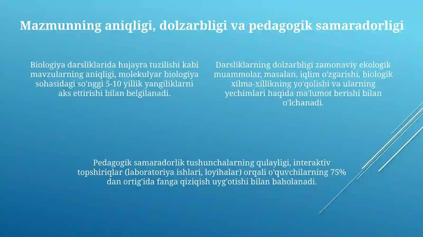 Maktab biologiya darsliklari tahlili 4